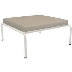 Outdoor Ottoman AVON weiß Asche