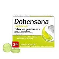 Dobensana® Zuckerfrei Halstabletten Zitronengeschmack - Linderung bei ersten Halsschmerzen 24 St