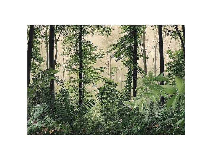 FOTOTAPETE Wald Bäume Natur Vlies Tapete Wohnzimmer 200x140