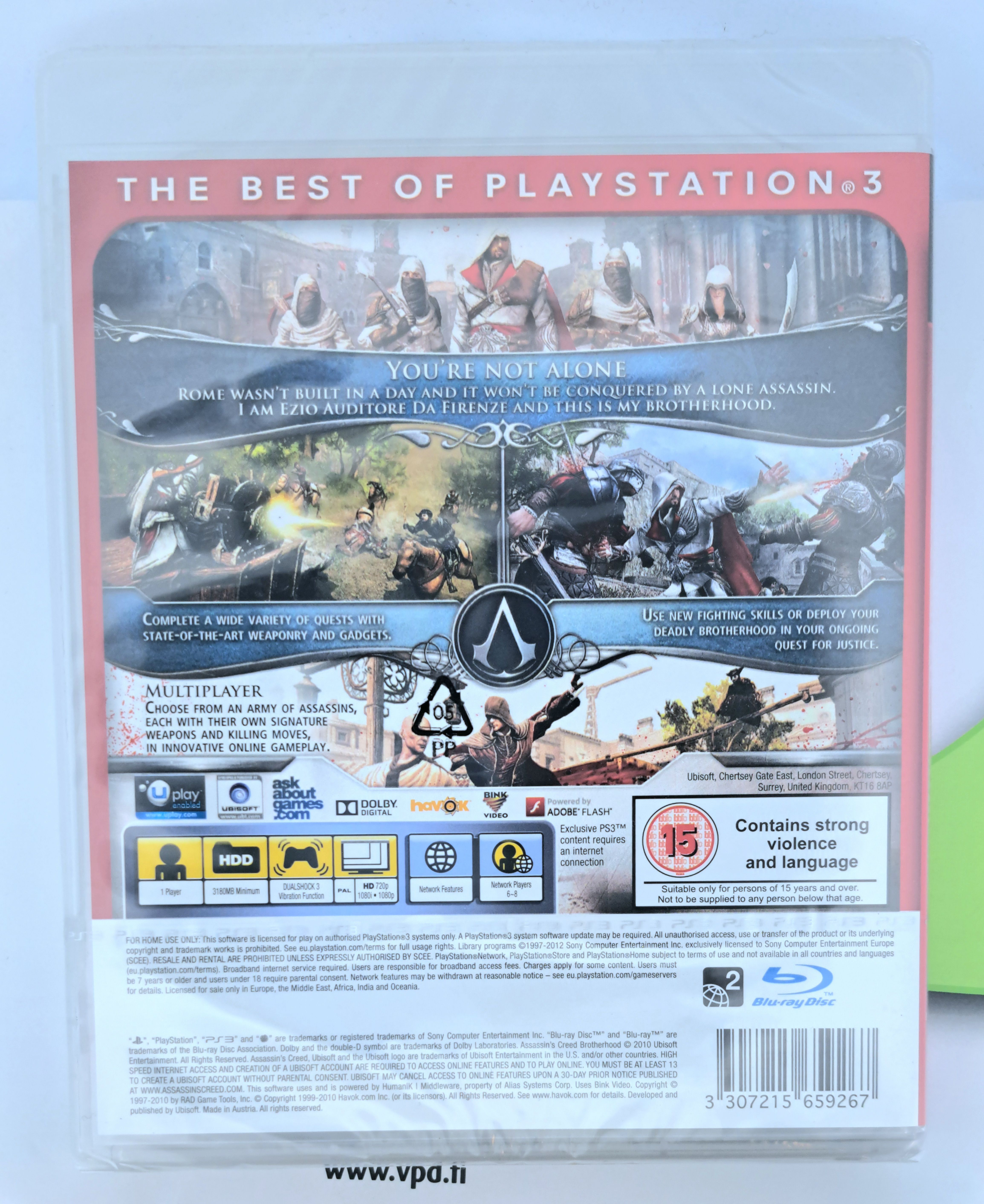 Assassins Creed Brotherhood PS3