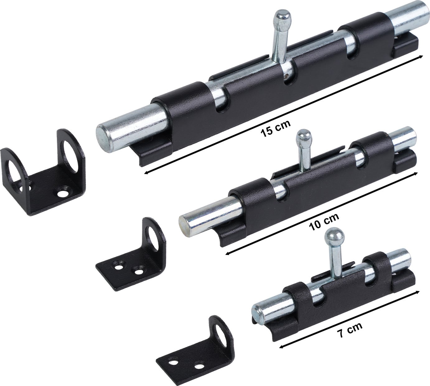 Domax Zwarte bouten 7 cm