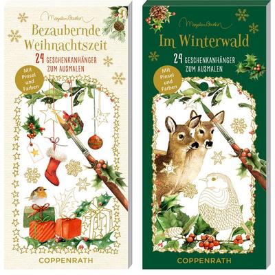 Kreativ-Adventskalender – Im Winterwald / Bezaubernde Weihnachtszeit