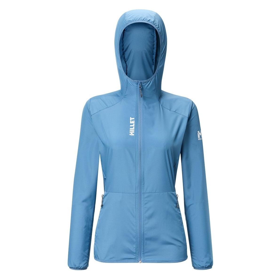 Millet Parmelan Softshell-Windjacke für Damen, blau (S) (miv10806n3171s-3515720663987)