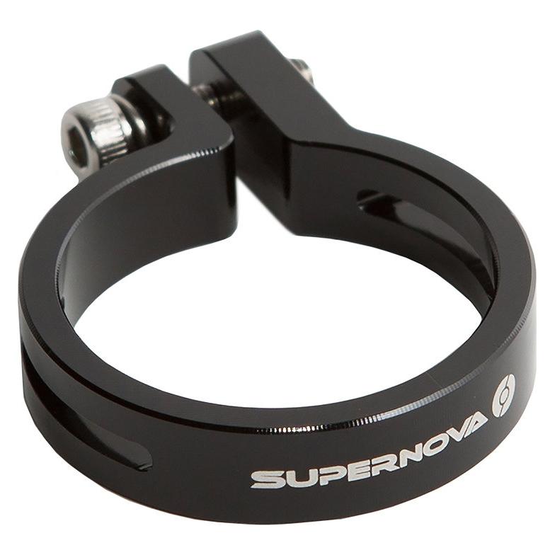 Supernova Sattelklemme aussen Ø 35mm für Taillight für Sattelstützen 30.9 / 31.6mm, schwarz (N-SPC-31.6-BLK)