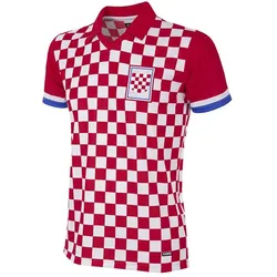 Copa Football, Herren, Fussballtrikot, Kroatien 1992 Retro Trikot (XL), Rot