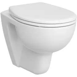 Conforma Tiefspül-Wand-WC spülrandlos + 6 cm Weiß Hochglanz