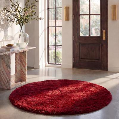 SAFAVIEH Handmade Bahija Luxe Shag 3-inch Thick Rug