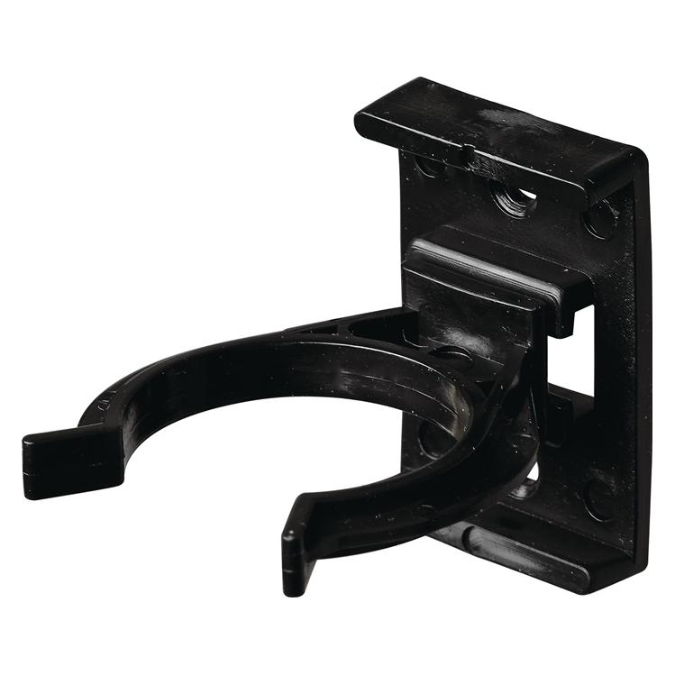 Hettich Clip fr Sockelverstellfu rechteckig, Kunststoff schwarz, 2 Stck (9148917)