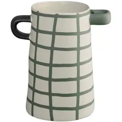 ASA Vase Rayu grün kariert 17cm