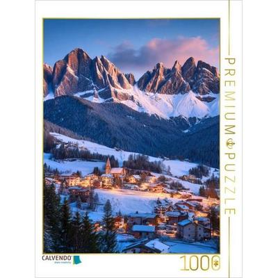 CALVENDO Puzzle Im Licht der Stille ruht der Zauber des Winters | 1000 Teile Lege-Größe 64x48cm Foto-Puzzle für glückliche Stunden