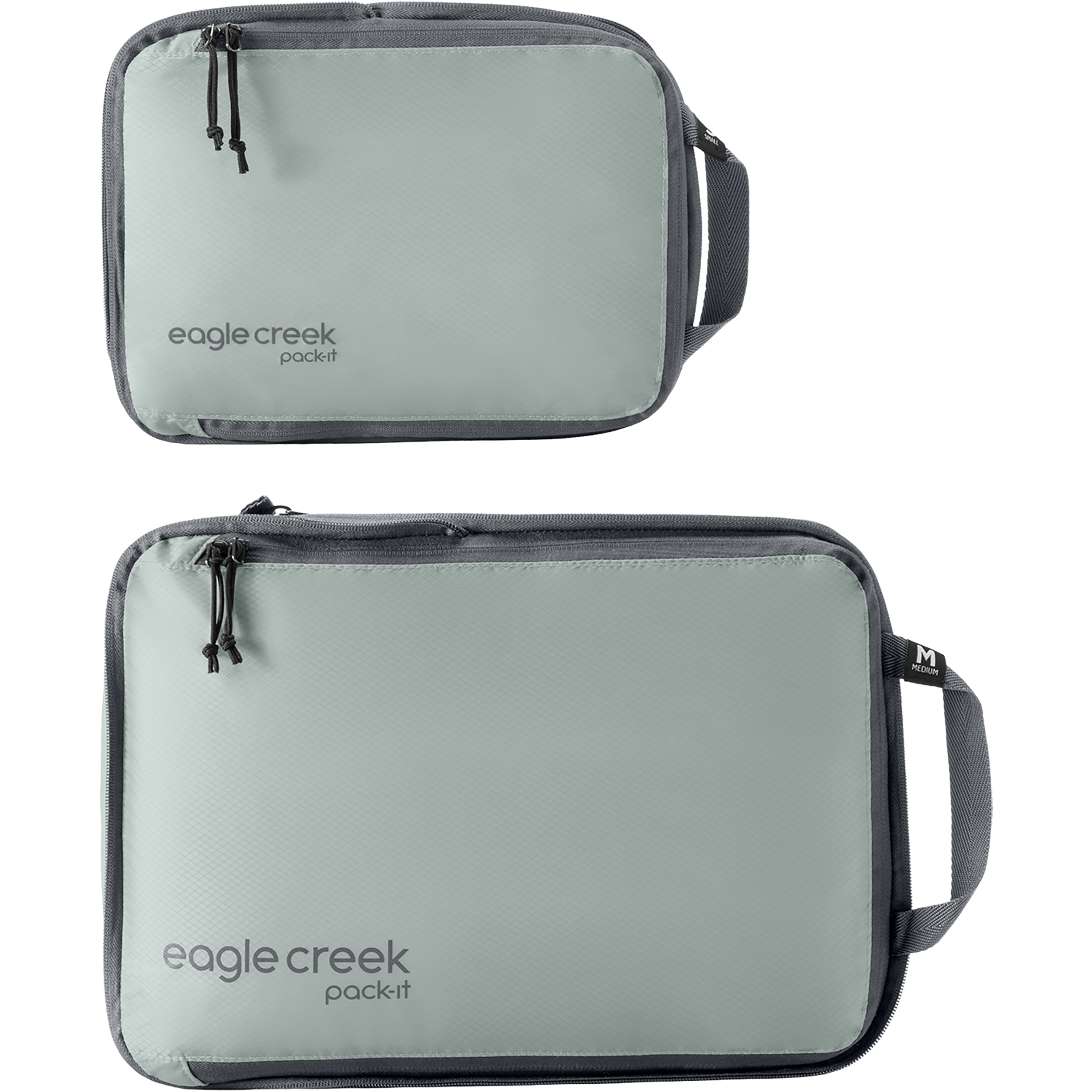 Eagle Creek Pack-It Isolate Compress Cube S/M Packtasche Set Packwürfel & Packtaschen grau Reise