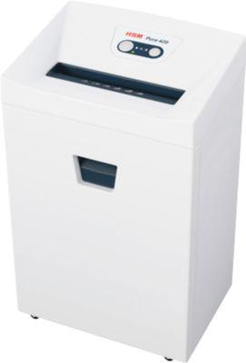 Aktenvernichter HSM Pure 420, Sicherheitsstufe P4, Partikelschnitt 4,5 x 30 mm, bis 35 l, Kunststoff & Metall, weiß