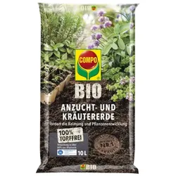 COMPO BIO Anzucht- und Kräutererde torffrei 20 L