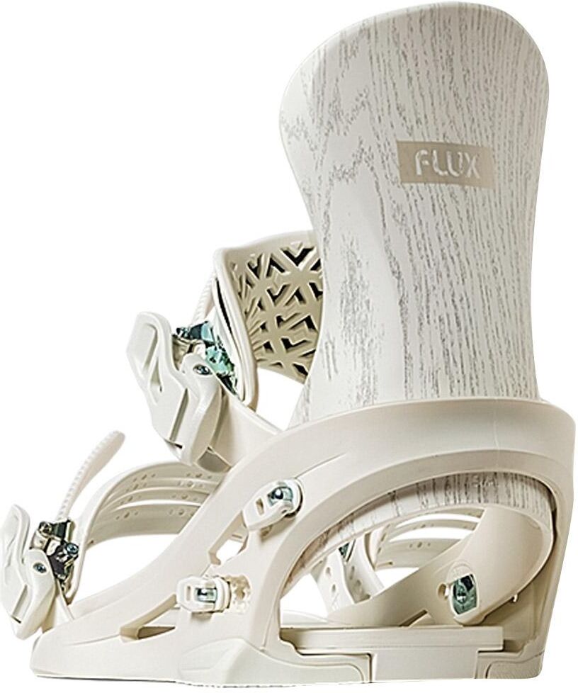 Flux  - SR White Wood - M - Fix Snowboard
