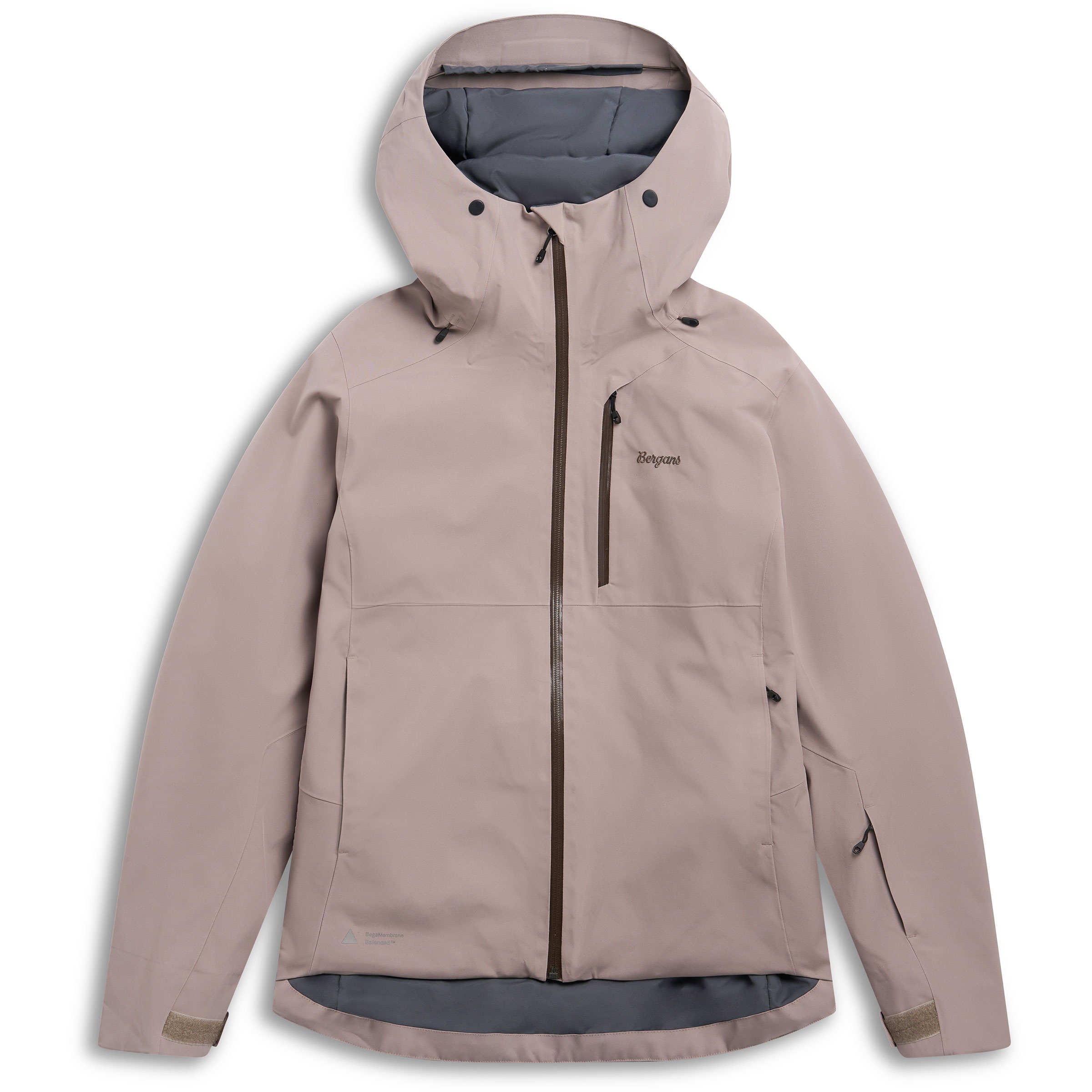 Bergans Oppdal Insulated Shell Herren Kunstfaserjacke beige Größe M Skifahren | Freeride Elastisch Wasserabweisend