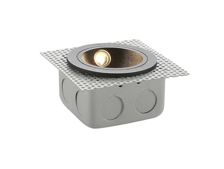 Lucande LED Wandleuchte außen Pordis (Modern) in Schwarz aus Aluminium (1 flammig,) - Wandeinbauleuchte für Außen Wandlampe Außenwand/Hauswand Haus Terrasse & Balkon