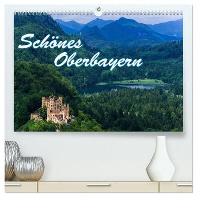Schönes Oberbayern (hochwertiger Premium Wandkalender 2027 DIN A2 quer), Kunstdruck in Hochglanz