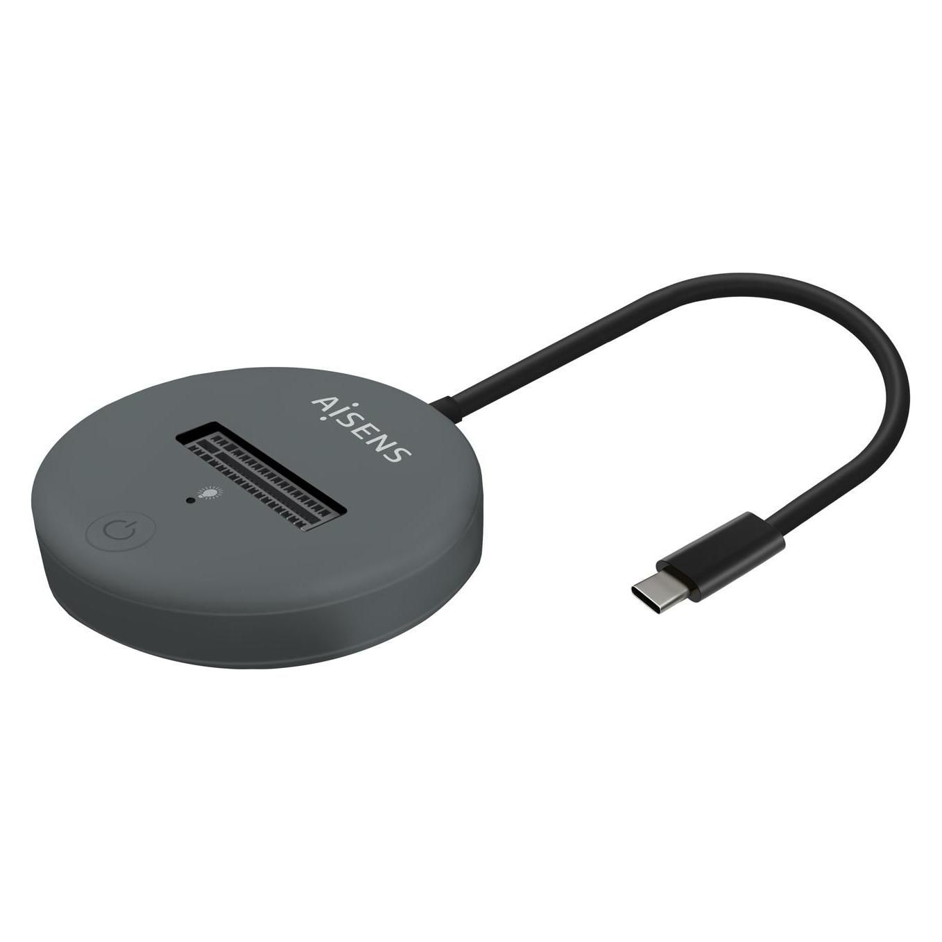 Aisens ADAPTADOR USB-C 3.1 GEN 2 A M2 M2D014-GR (M.2) (ASUC-M2D014-GR)