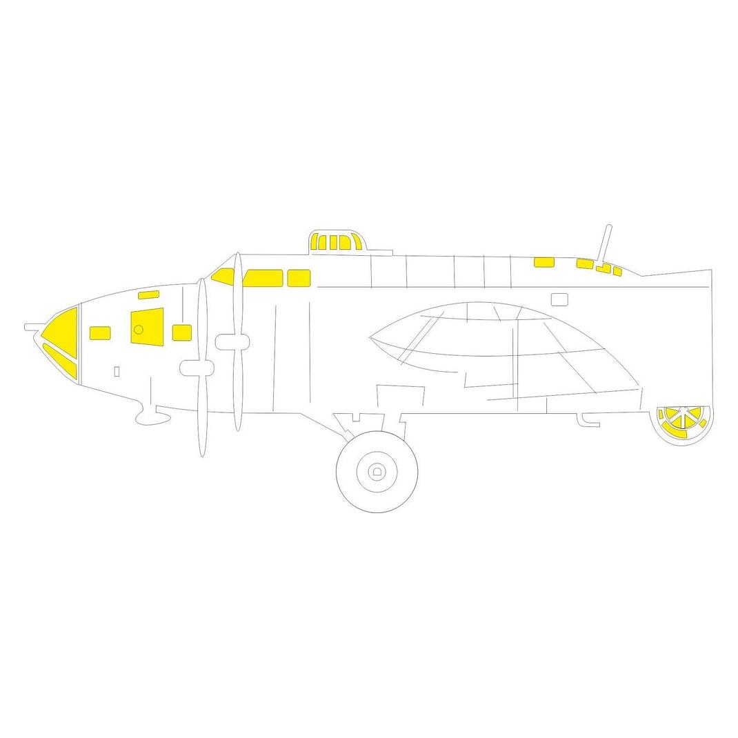 Eduard B-17F TFace 1/48 for HKM (EX778)