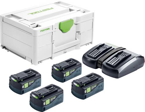 Festool SYS 18V 4xHP5,0/TCL6DUO 578681