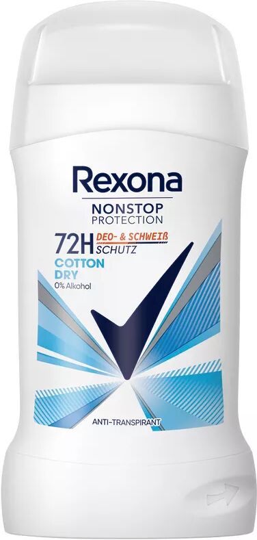 Rexona - Deostick, Nonstop Protection Anti-Transpirant Cotton Dry, 50 ml