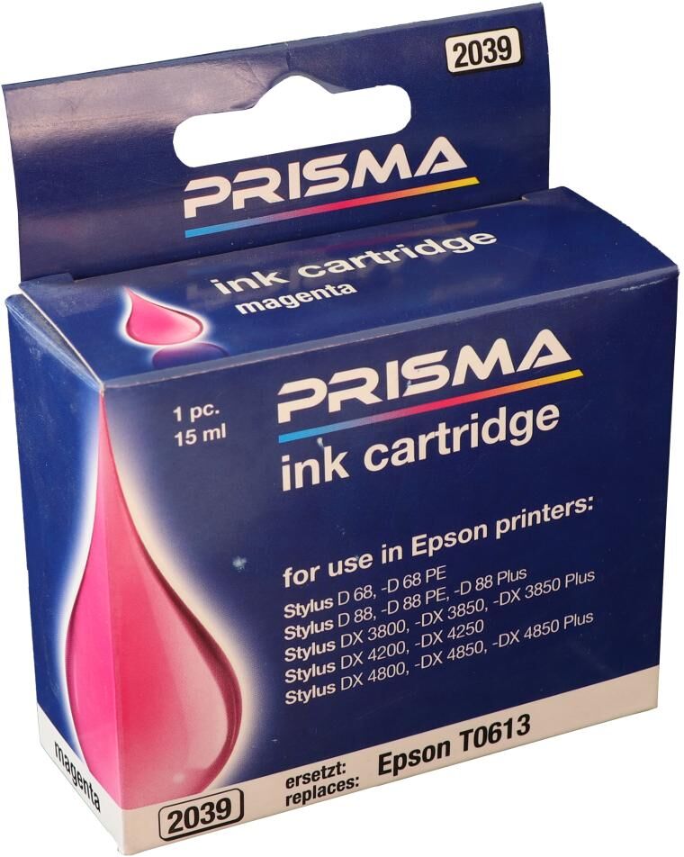 PRISMA 2039 Druckerpatrone für Epson Tintenstrahldrucker, magenta, 15 ml