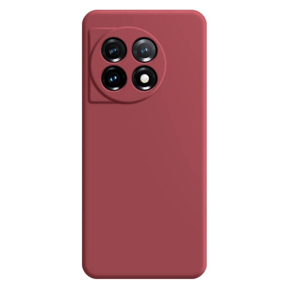 Cover-Discount OnePlus 11 - Silikon Gummi Hülle rot (OnePlus 11) (660132377E)