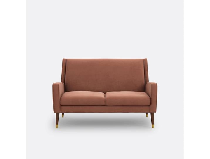 LA REDOUTE Canapé (Y) 2 places Marron Terracotta