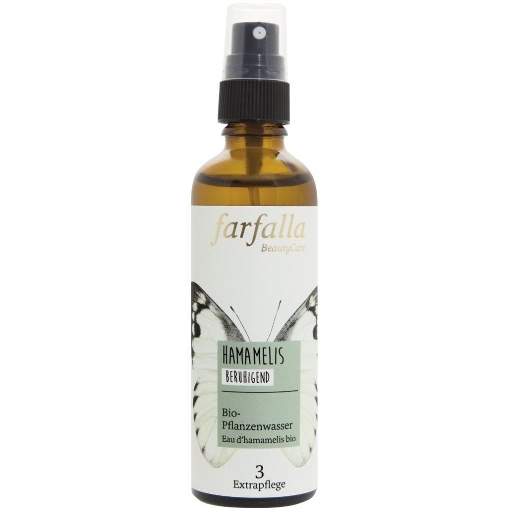 Farfalla Bio-Pflanzenwasser Hamamelis Spr 75 ml Spray