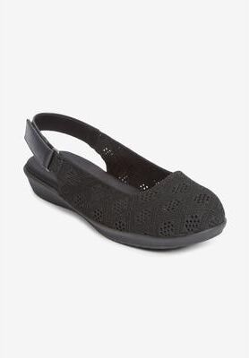 Women's The Karyn Orthotic Sling by Comfortview in Black (Size 8 M)