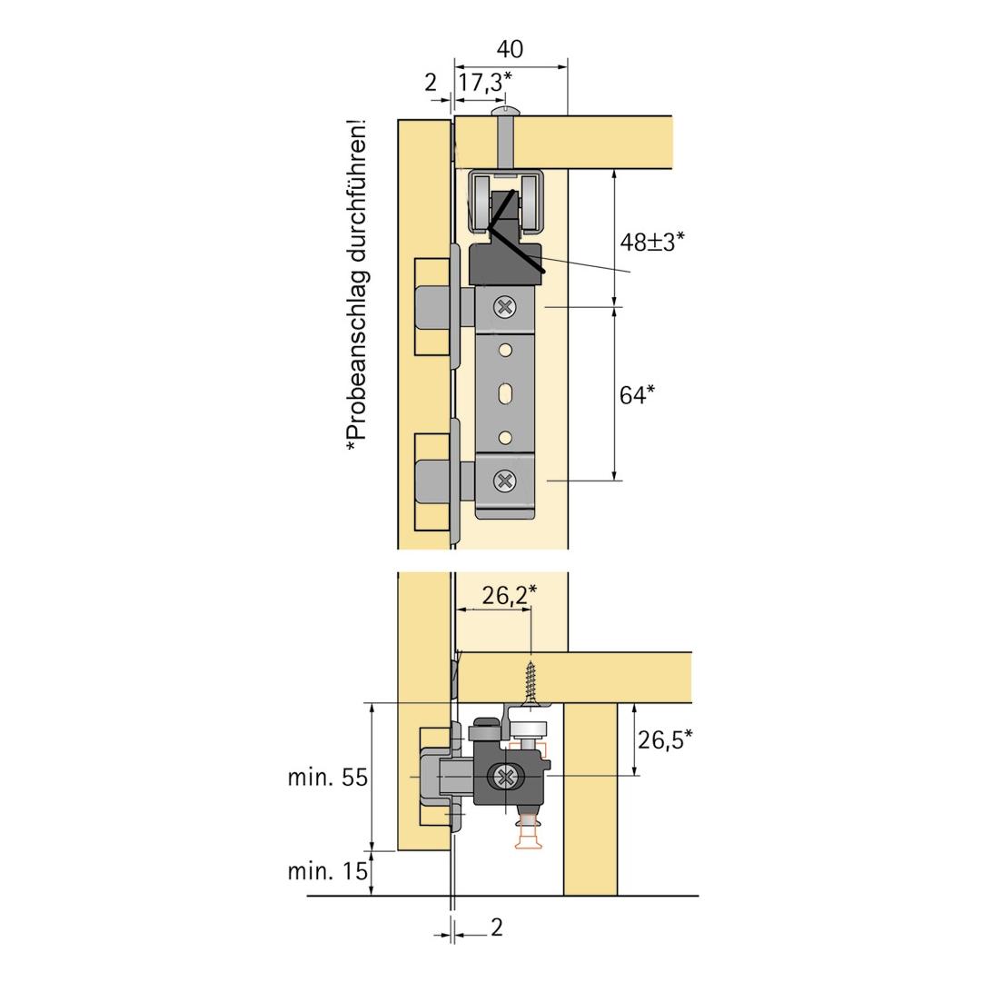 Hettich WingLine 77 Set (9283588)