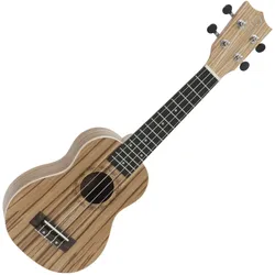 Dimavery UK-400 Sopran Ukulele "Zebrawood"