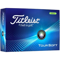 Titleist Golfbälle Tour Soft - 12er Pack, gruen