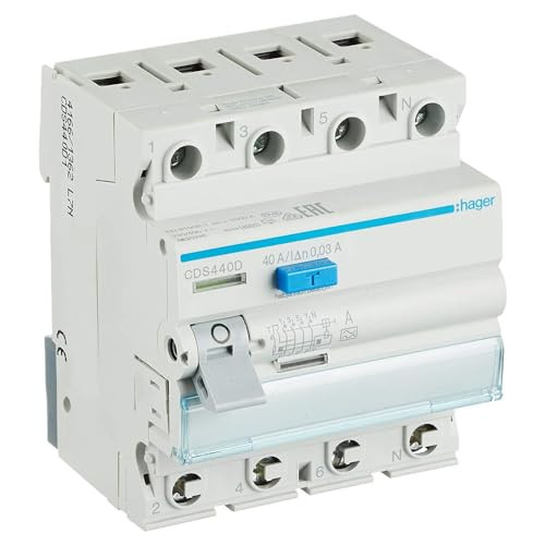 Hager FI-stroomonderbreker CDS440D