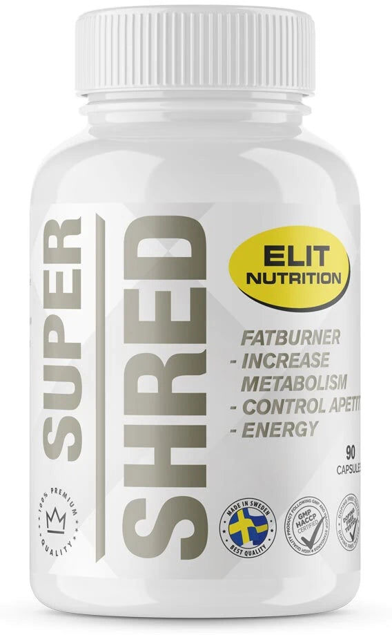 Elit Nutrition Super Shred Fettförbrännare 90 Caps