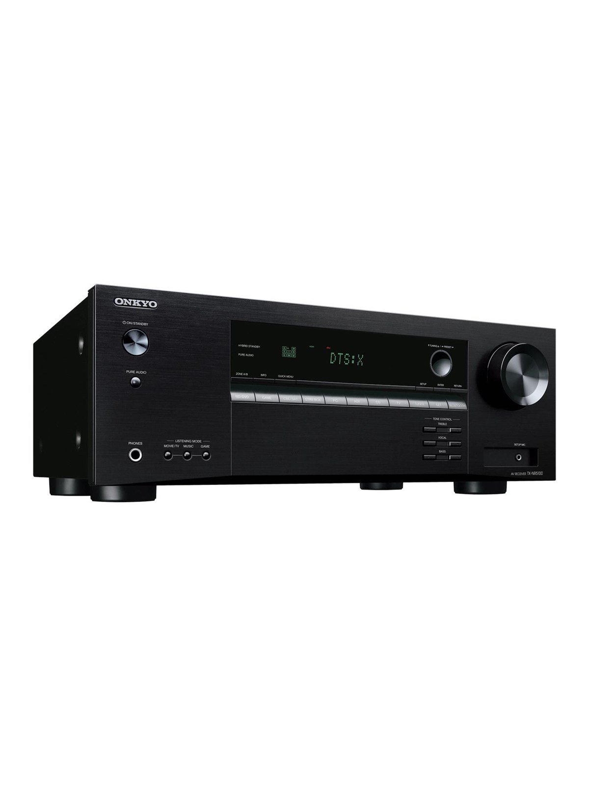 Onkyo TX-NR5100 - 8K - 7x165W - HDR10+ - Dolby Atmos - WiFi - AV-Netzwerksempfänger - 7.2-Kanal - Schwarz