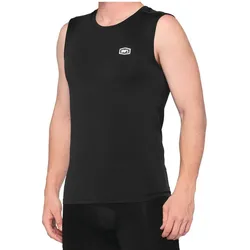 100%, Herren, Velotrikot, Basecamp Sleeveless (L), Schwarz, L