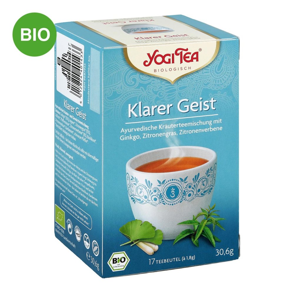 YOGI TEA GmbH Yogi Tea Klarer Geist Bio Filterbeutel 09687955