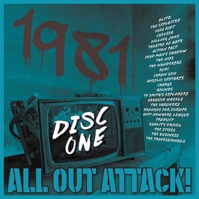 1981 - All out Attack 3CD Clamshell Box - Various, CD, 5013929609006