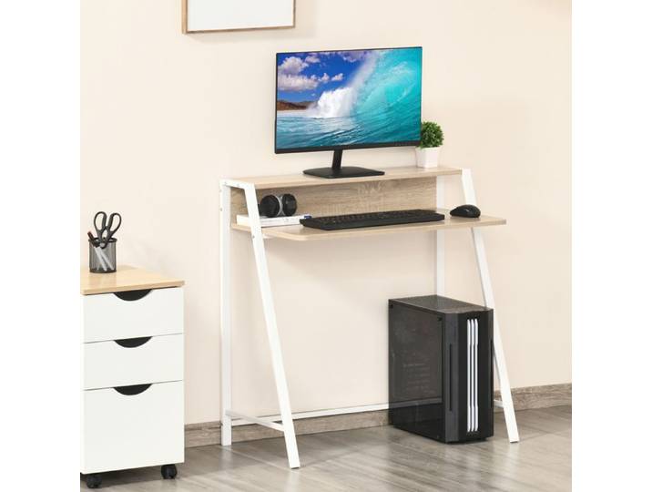 Bureau avec passe-câbles compact EVRYAE