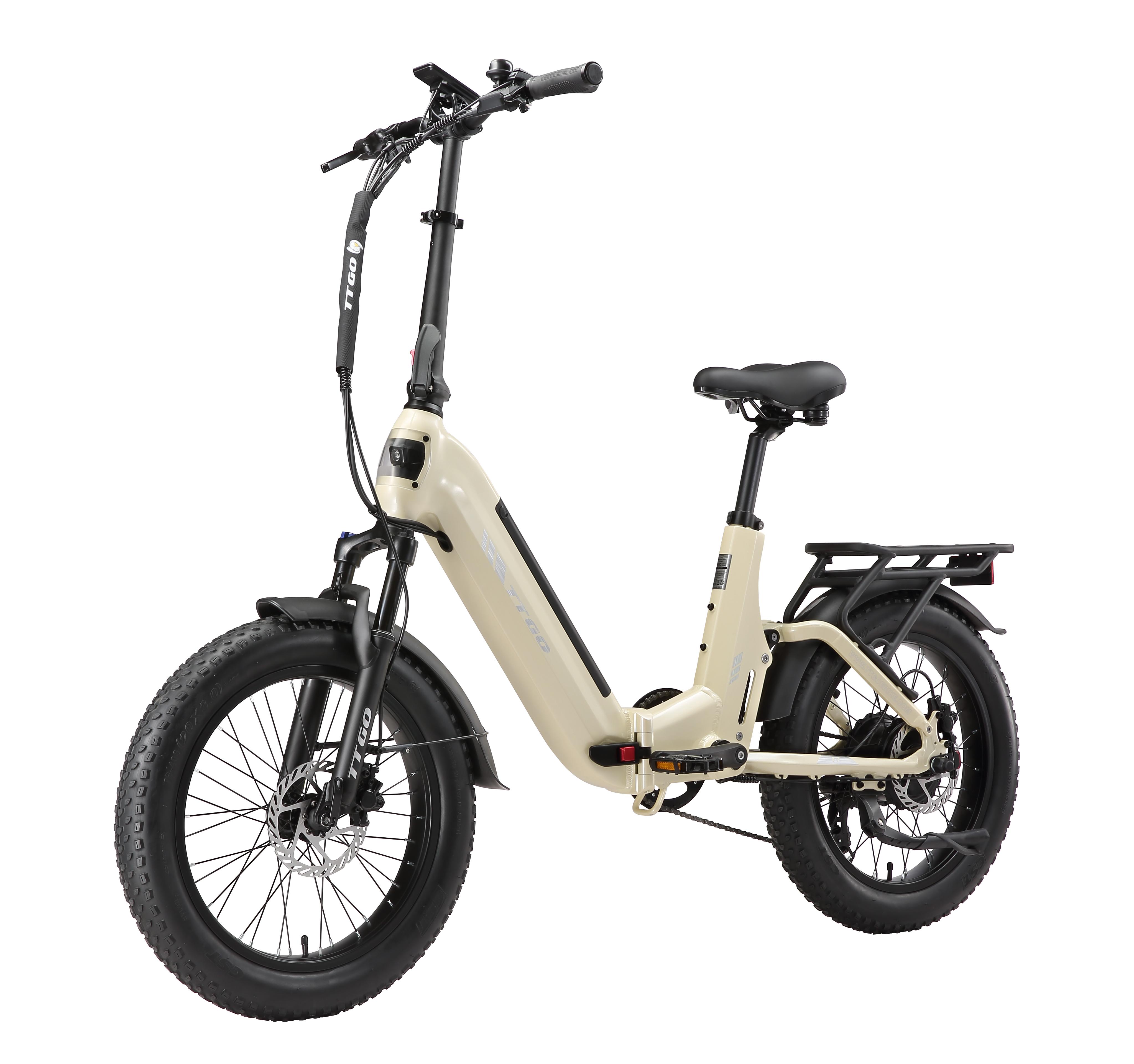 F7 20 Zoll Full-Suspension E-Mountainbike 6061 Aluminium, 48V 15Ah Akku, 250W Heckmotor 70Nm, Drehmomentsensor, Hydraulikbremsen, bis 120km Reichweite