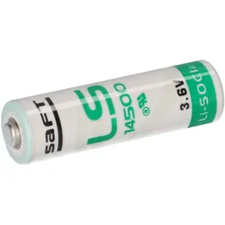 6x Saft Lithium 3,6V Batterie LS14500 AA - Zelle