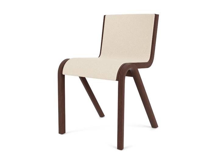 Audo Copenhagen Ready Stuhl mit Stoffbezug Red oak-Logan Jasmine