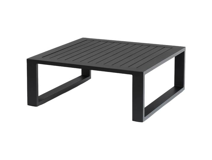 Loungetisch Flul anthrazit Aluminium B 80 T 80 cm