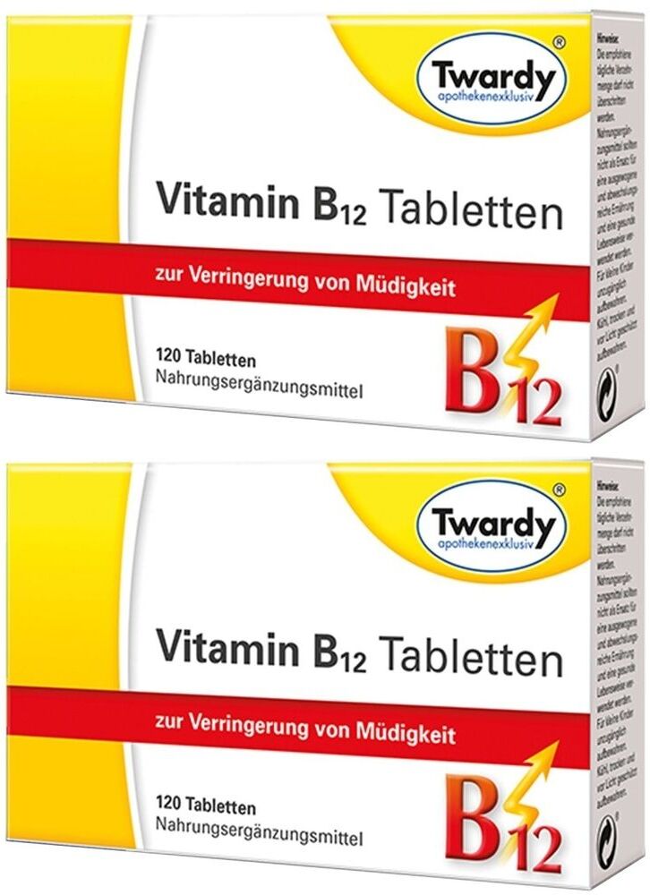 Twardy Vitamin B12 Tabletten 2x 2x120 St