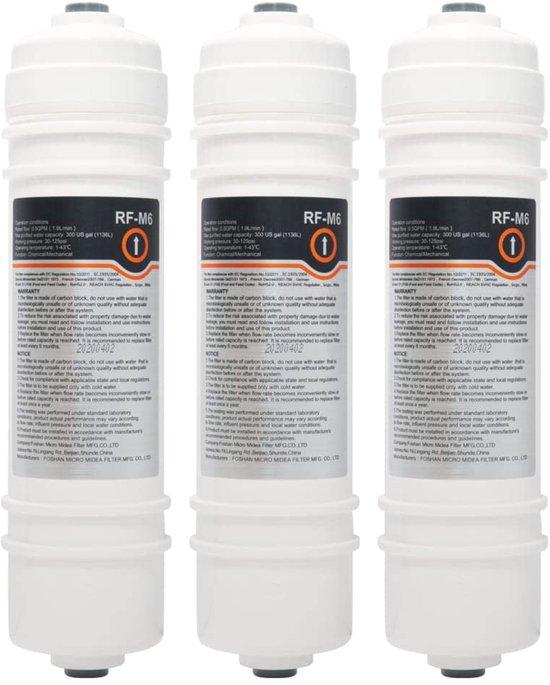 3 Wasserfilter für Kühlschränke