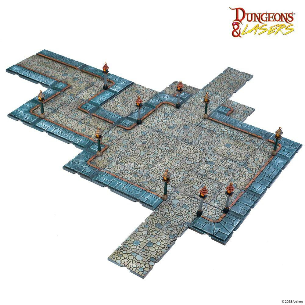 Archon Studio DNL0048 Uitbreidingsset Dungeons & Lasers Stadstraten