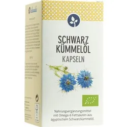 SCHWARZKÜMMELÖL 500 mg Kapseln Bio vegan ägypt. 120 St
