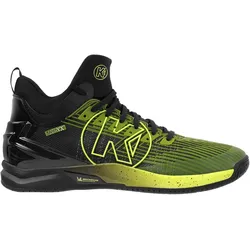 Kempa, Herren, Hallenschuhe, Hallen-Sport-Schuhe Attack Mid (47), Gelb, Schwarz
