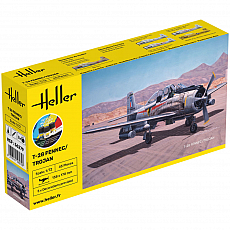 Heller - Starter Kit T-28 Fennec / Trojan - 1:72 - 45 Teile 305566